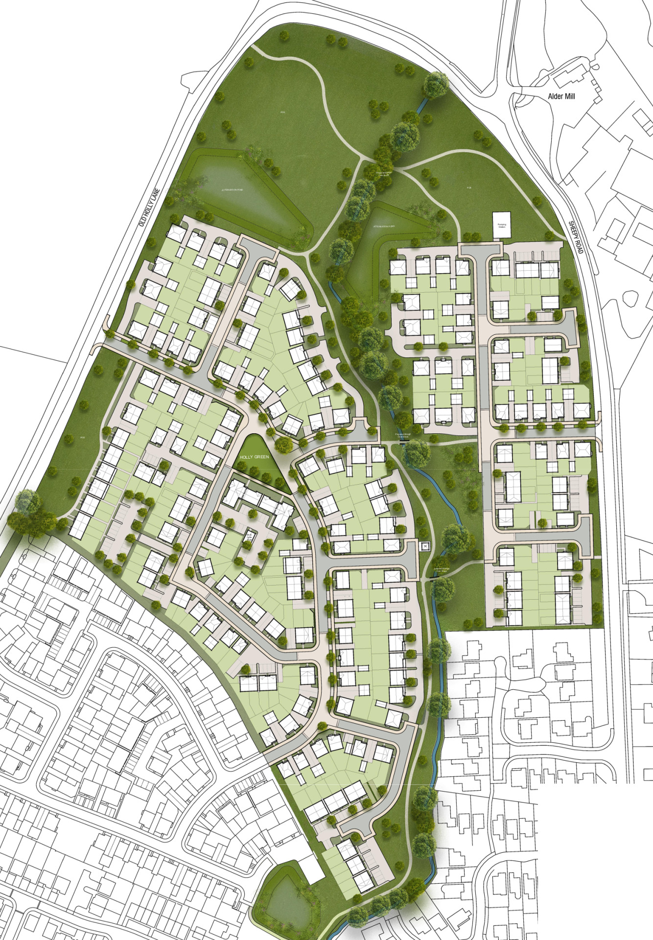 Site constraints plan